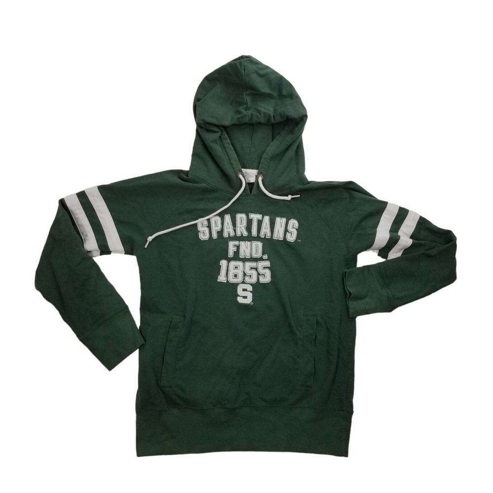 Michigan State University Spartans Pro Edge Womens M 7/9 Hoodie Sweatshirt MSU